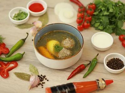 Суп Тефтели