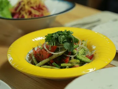 Домашний Свежий Салат