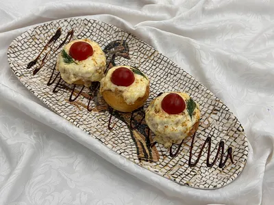 Жульен с грибами курицей