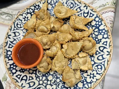 Жареные Пельмени