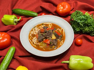 Уйгурский лагмaн