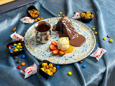 Чизкейк сан себастьян с мороженым