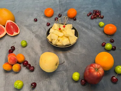 Дыня нарезка