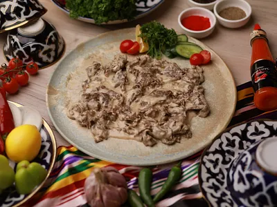 Кебаб в сливочном соусе 1кг